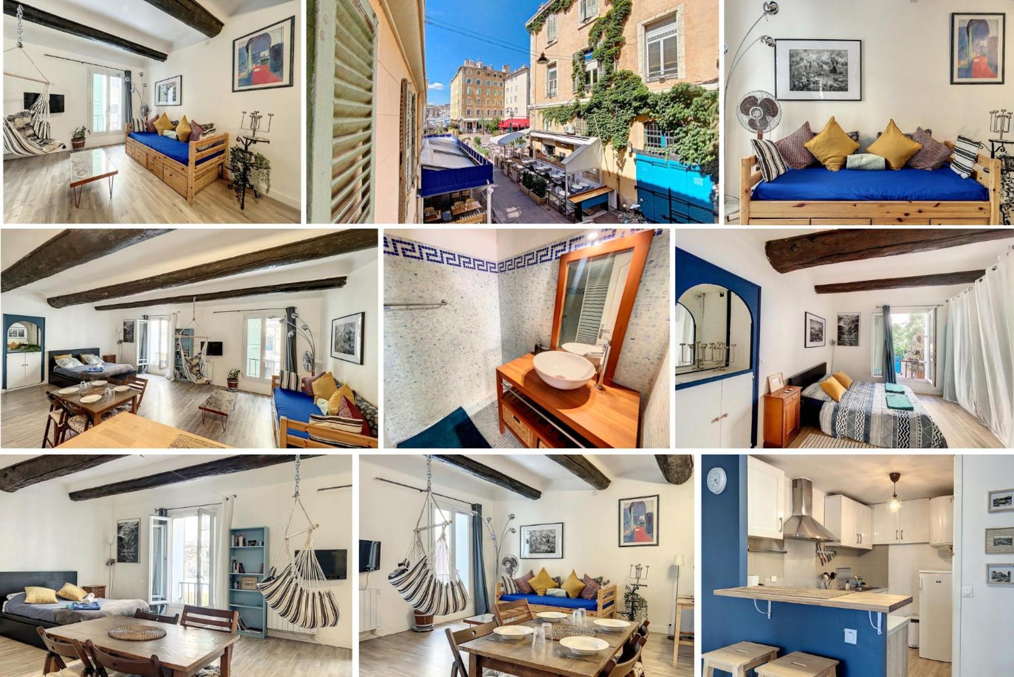 Hyper Centre Vieux Port - Loft - Les Freres De La Loc' Apartment มาร์กเซย ภายนอก รูปภาพ